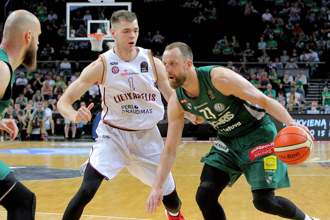 LKL pusfinalis: „Žalgiris“ – „Lietkabelis“ 78:58