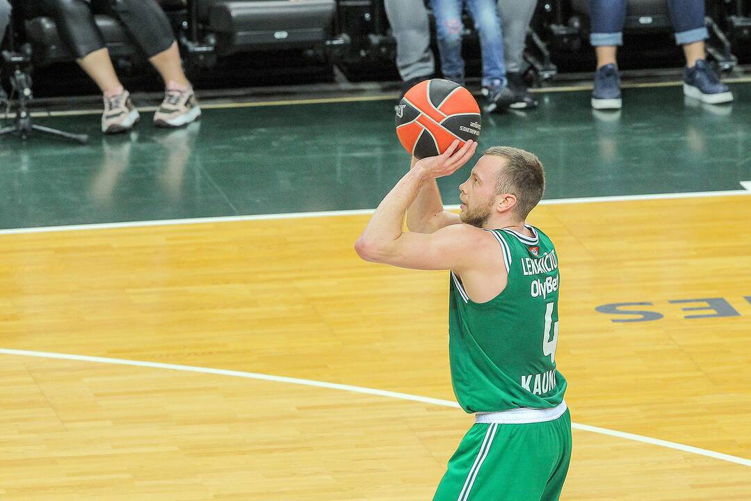 Eurolyga: „Žalgiris“ – „Panathinaikos“ 85:86