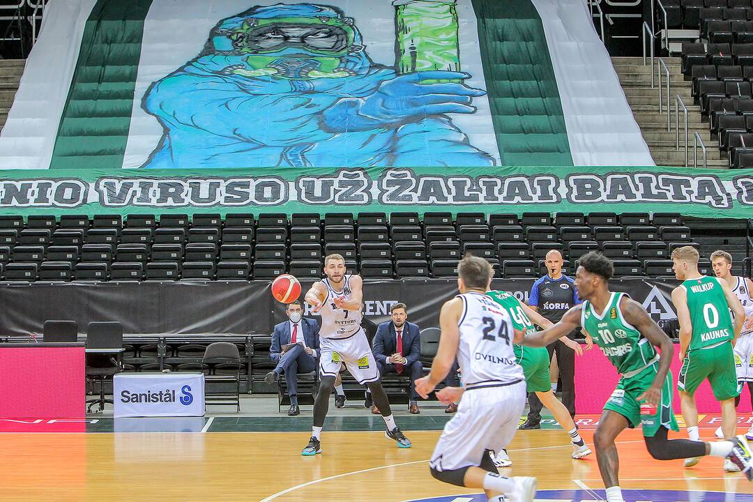 LKL: „Žalgiris“ – „Rytas“ 92:45