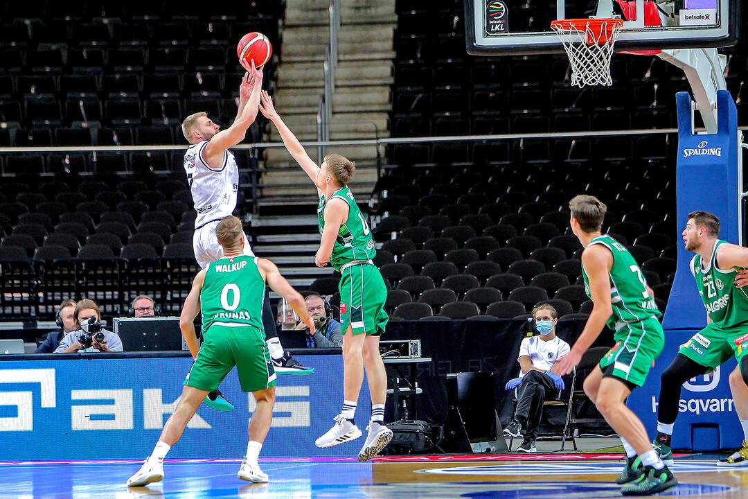 LKL: „Žalgiris“ – „Rytas“ 92:45