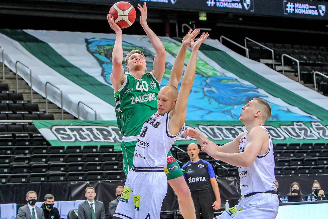 LKL: „Žalgiris“ – „Rytas“ 92:45