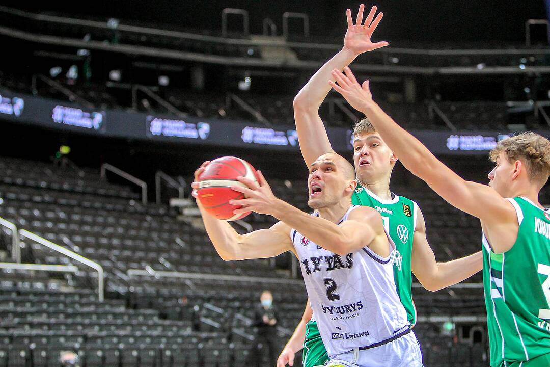 LKL: „Žalgiris“ – „Rytas“ 92:45