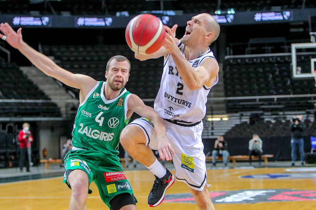 LKL: „Žalgiris“ – „Rytas“ 92:45