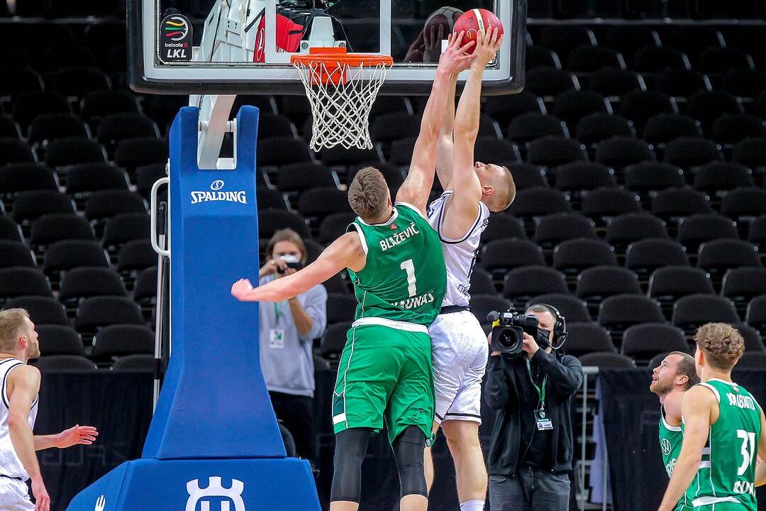 LKL: „Žalgiris“ – „Rytas“ 92:45