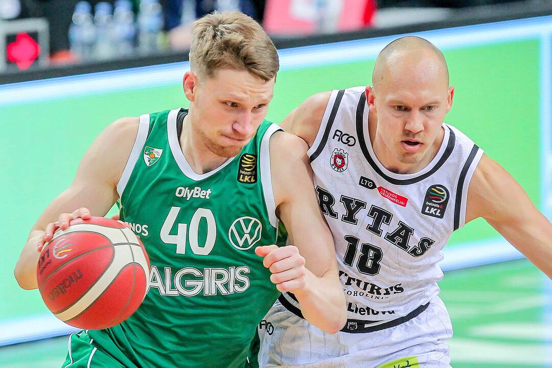 LKL: „Žalgiris“ – „Rytas“ 92:45