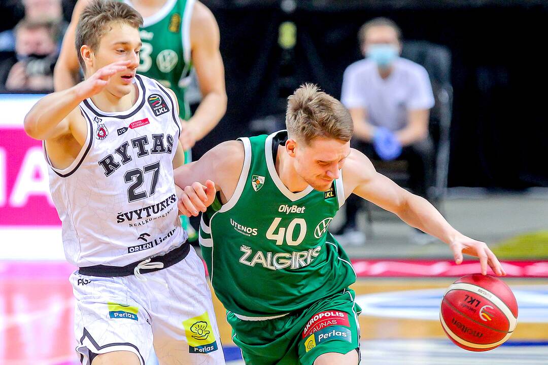 LKL: „Žalgiris“ – „Rytas“ 92:45