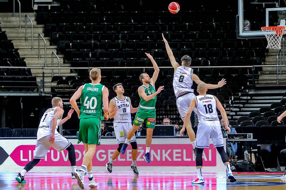 LKL: „Žalgiris“ – „Rytas“ 92:45
