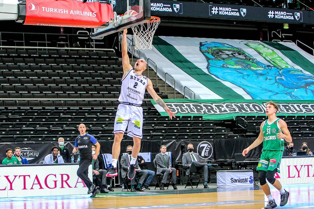 LKL: „Žalgiris“ – „Rytas“ 92:45