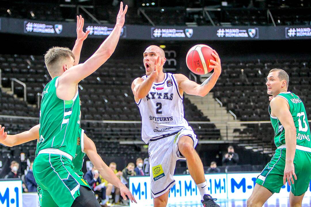 LKL: „Žalgiris“ – „Rytas“ 92:45