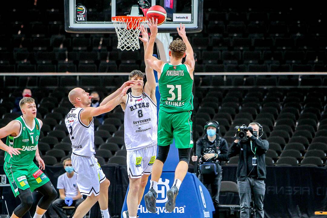 LKL: „Žalgiris“ – „Rytas“ 92:45