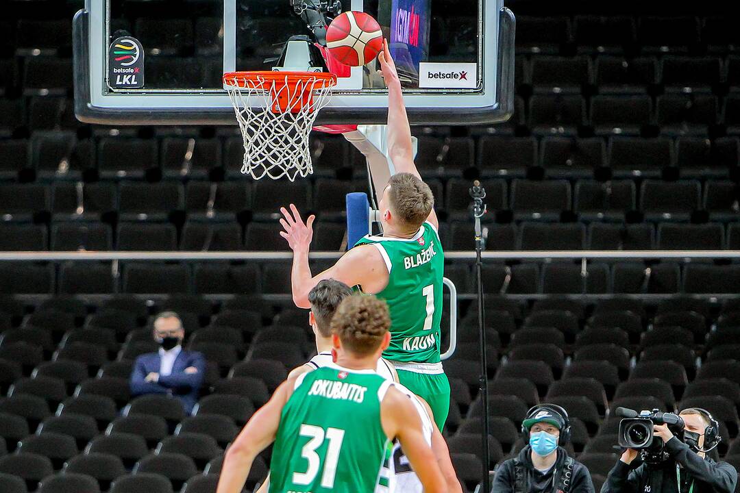 LKL: „Žalgiris“ – „Rytas“ 92:45