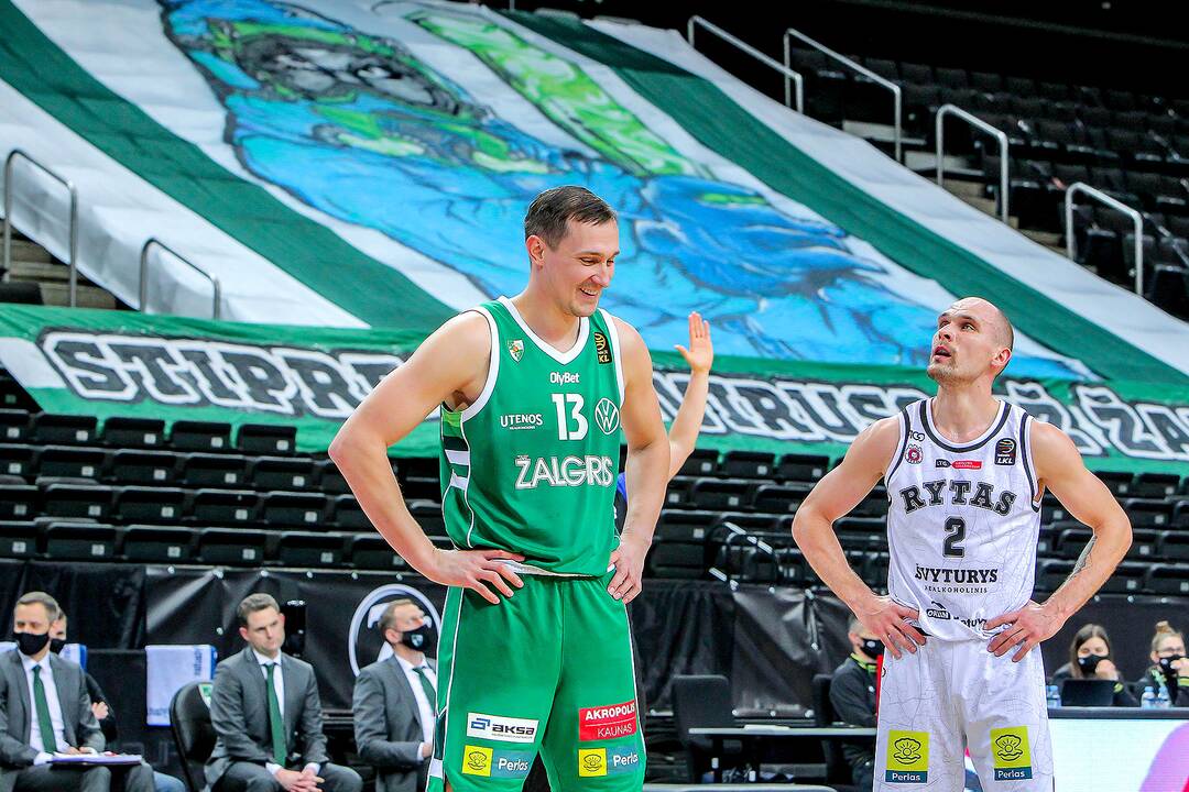 LKL: „Žalgiris“ – „Rytas“ 92:45