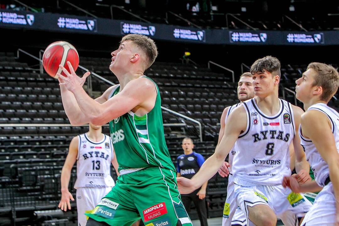 LKL: „Žalgiris“ – „Rytas“ 92:45