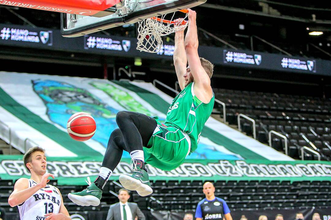 LKL: „Žalgiris“ – „Rytas“ 92:45