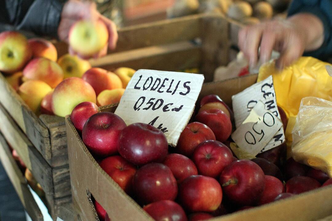 Žaliakalnio turgus artėjant šventėms