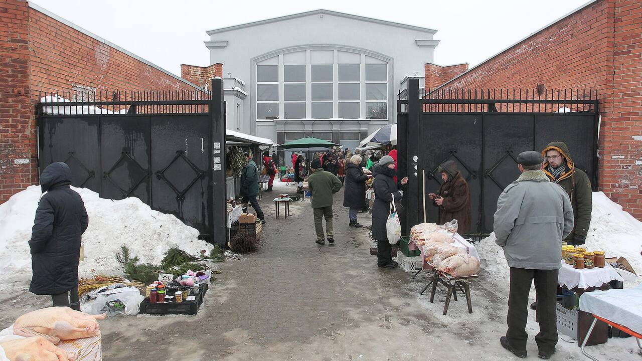 Žaliakalnio turgus artėjant šventėms