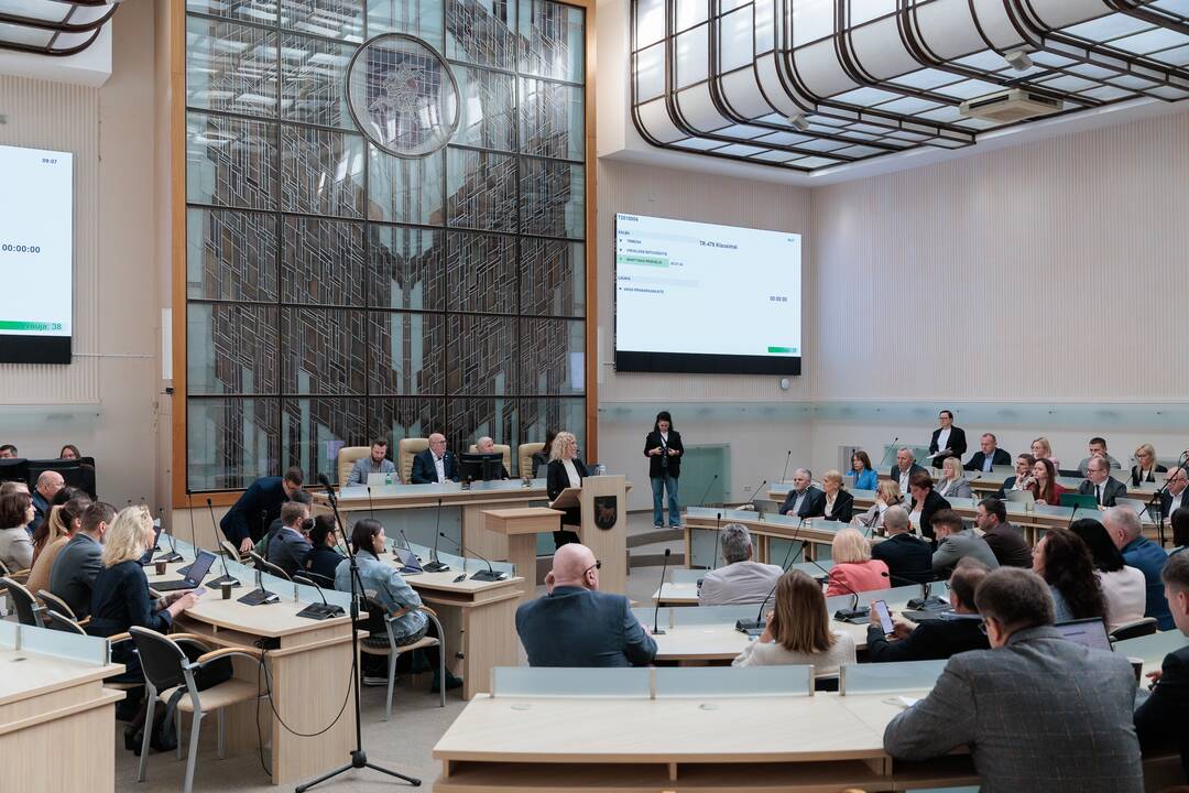 Kauno miesto tarybos posėdis (2025 gegužės 13 d.)