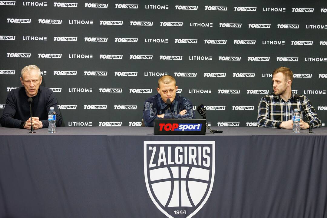 Boksininko Eimanto Stanionio ir Vido Bružo spaudos konferencija
