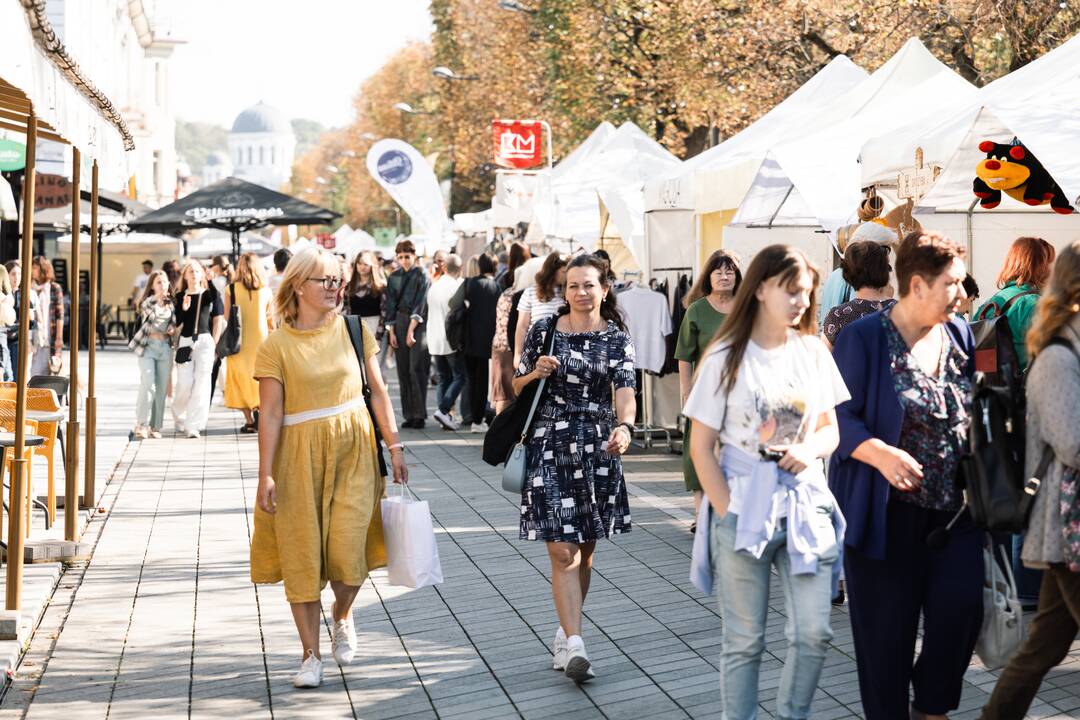 Laisvės alėjoje šurmuliuoja Rudens mugė (2024)