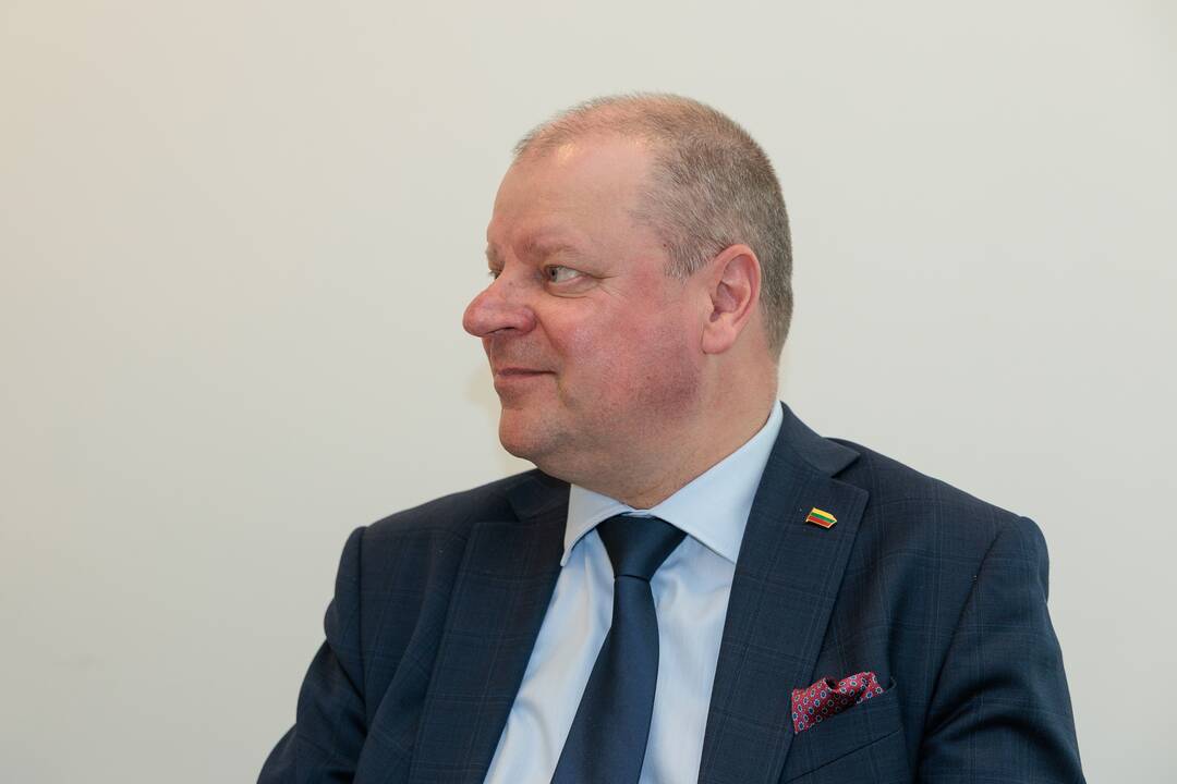 „Kauno dienos“ redakcijoje lankėsi Saulius Skvernelis