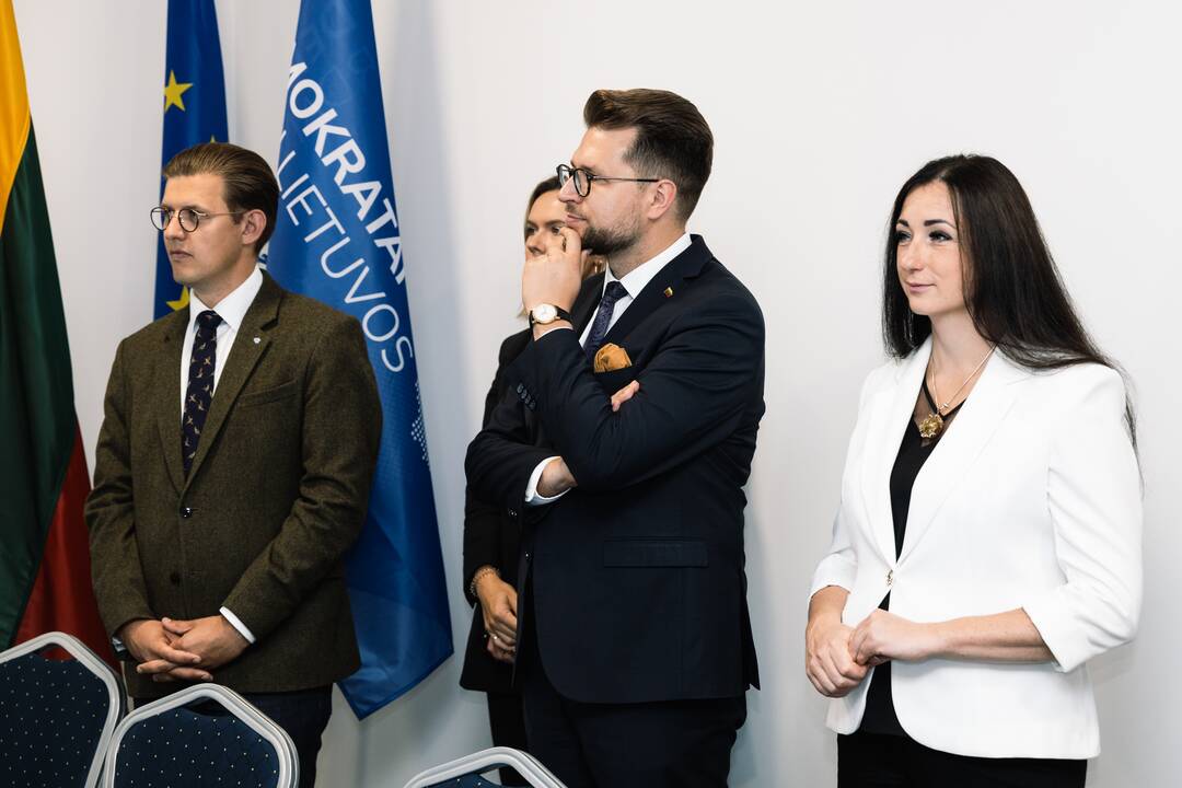 Demokratų sąjungos „Vardan Lietuvos“ Kauno skyrius pristatė komandos narius