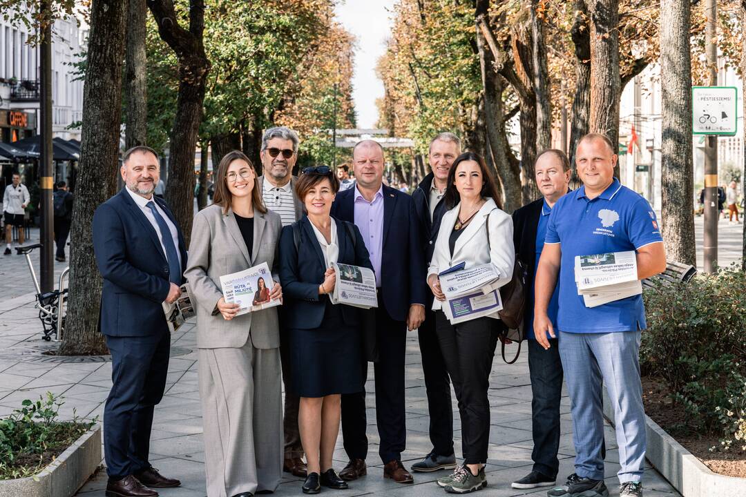 Demokratų sąjungos „Vardan Lietuvos“ Kauno skyrius pristatė komandos narius