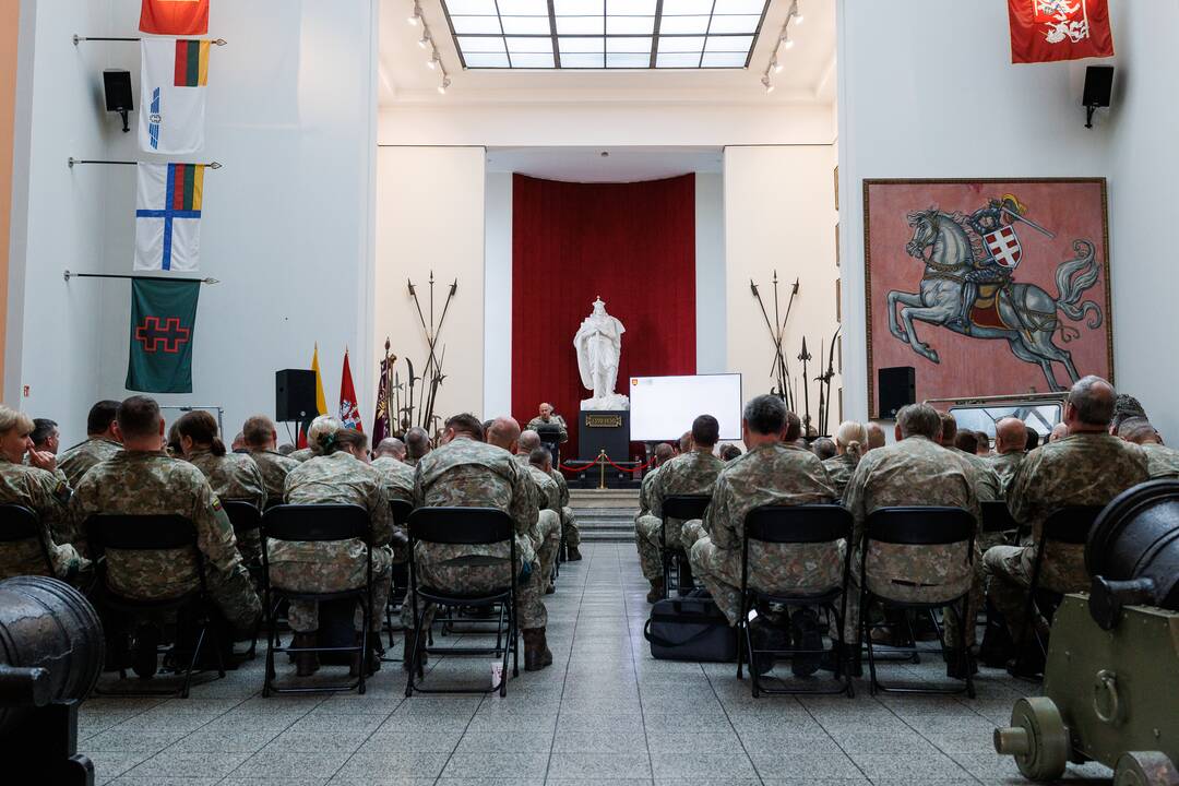 Karo komendantūrų valdybos įkūrimo ceremonija