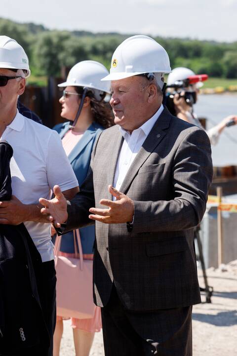 Įkasta Kėdainių tilto kapsulė