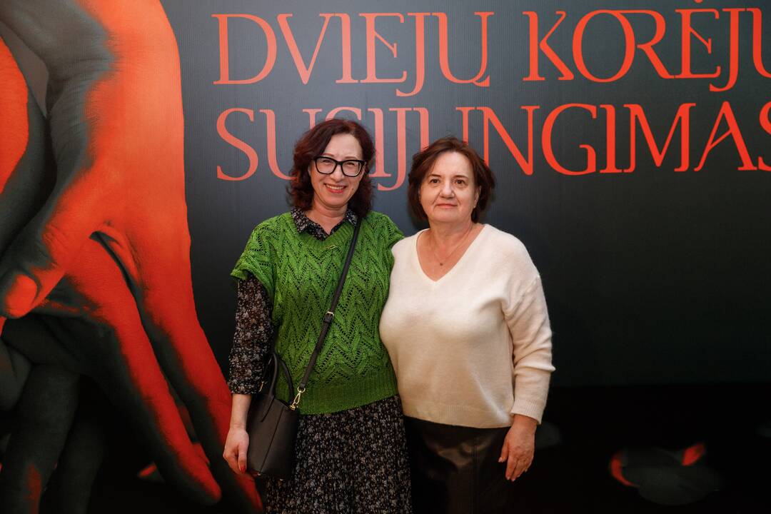 Garbūs svečiai atvyko į A. Areimos premjerą „Dviejų Korėjų susijungimas“
