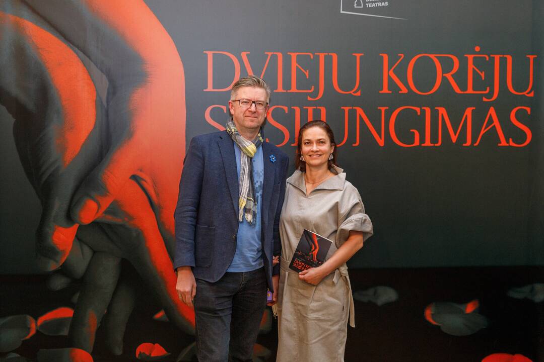 Garbūs svečiai atvyko į A. Areimos premjerą „Dviejų Korėjų susijungimas“