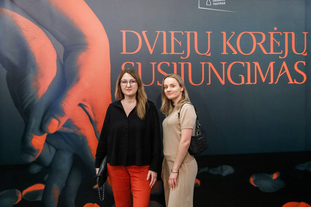Garbūs svečiai atvyko į A. Areimos premjerą „Dviejų Korėjų susijungimas“