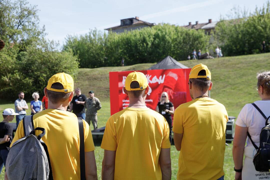 Žaidynės „Palaikau pulsą“ Santakos parke