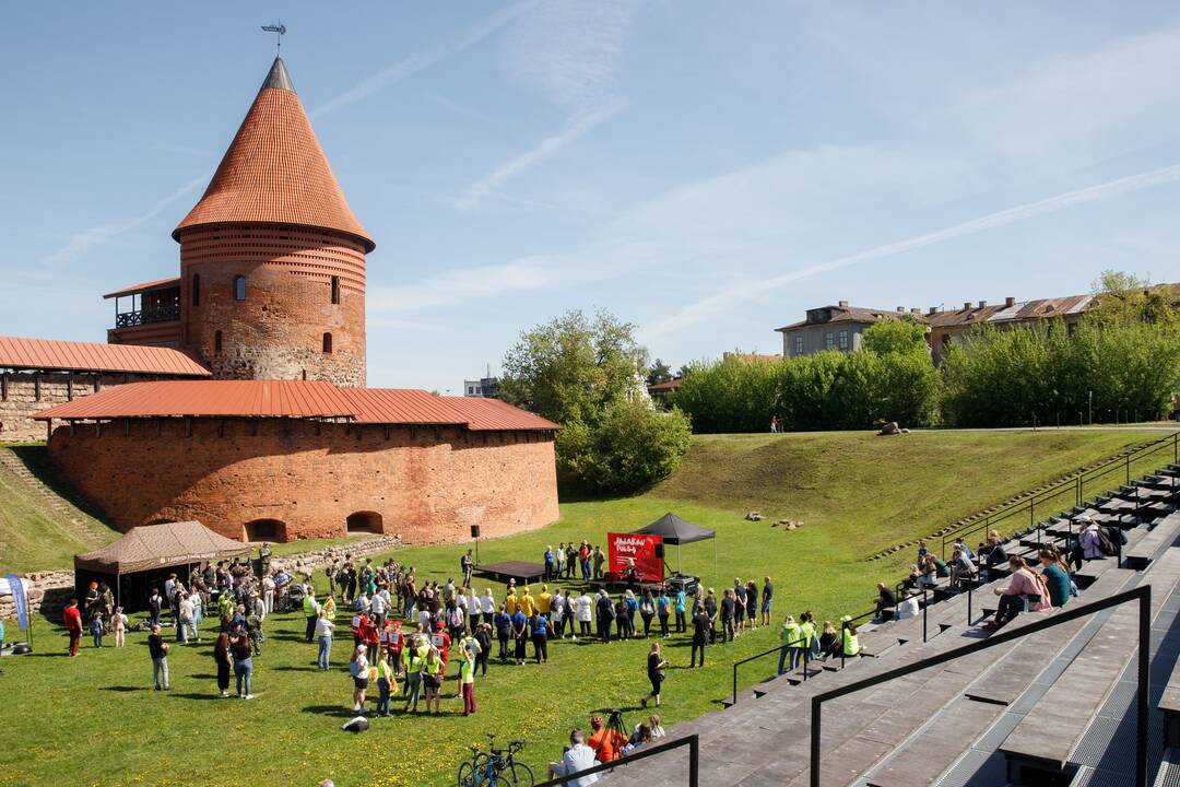 Žaidynės „Palaikau pulsą“ Santakos parke