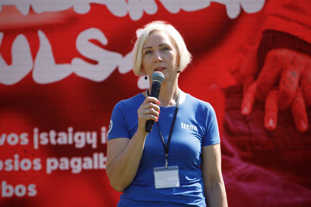 Žaidynės „Palaikau pulsą“ Santakos parke