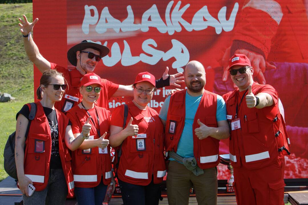 Žaidynės „Palaikau pulsą“ Santakos parke