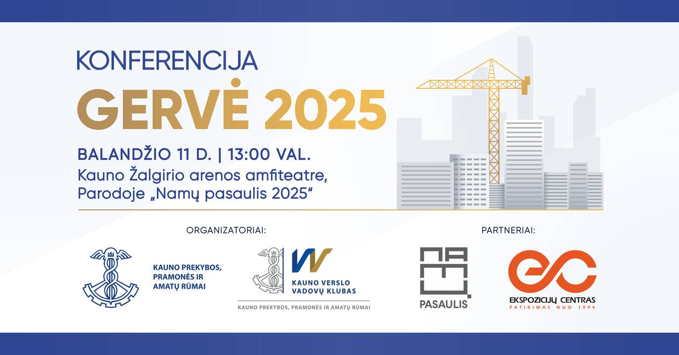 Kviečiame į konferenciją "Gervė 2025"
