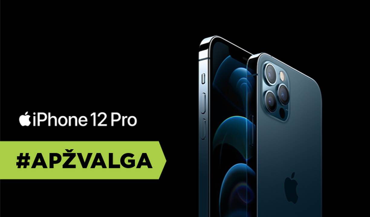 Pirmas žvilgsnis į „Apple iPhone 12 Pro“ (apžvalga)