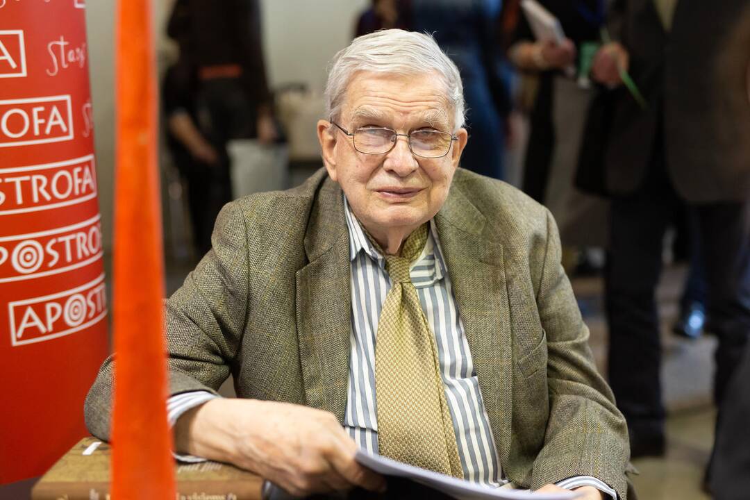 Kristina Sabaliauskaitė ir Tomas Venclova