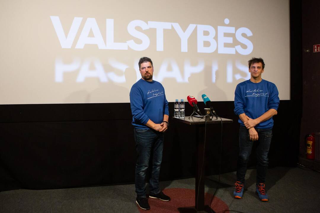 Filmo „Valstybės paslaptis“ pristatymas