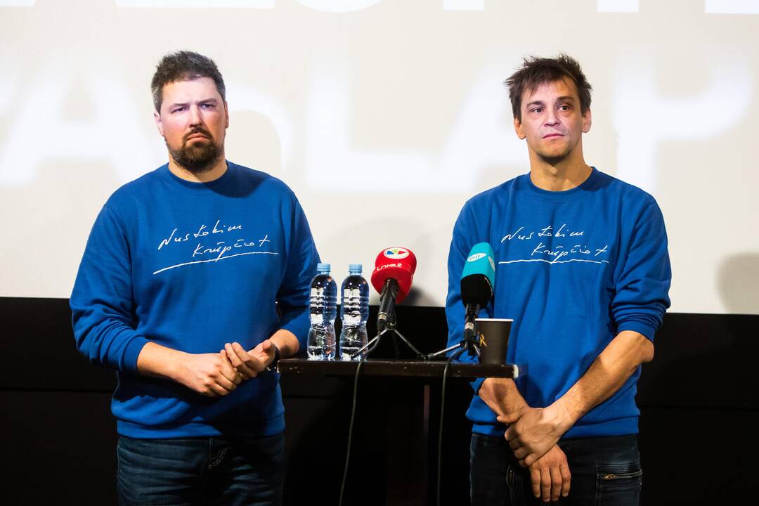 Filmo „Valstybės paslaptis“ pristatymas