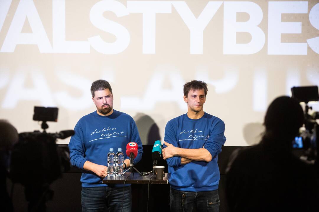 Filmo „Valstybės paslaptis“ pristatymas