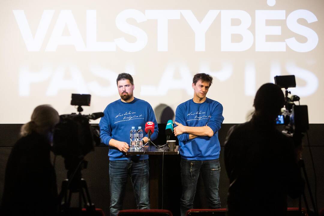 Filmo „Valstybės paslaptis“ pristatymas