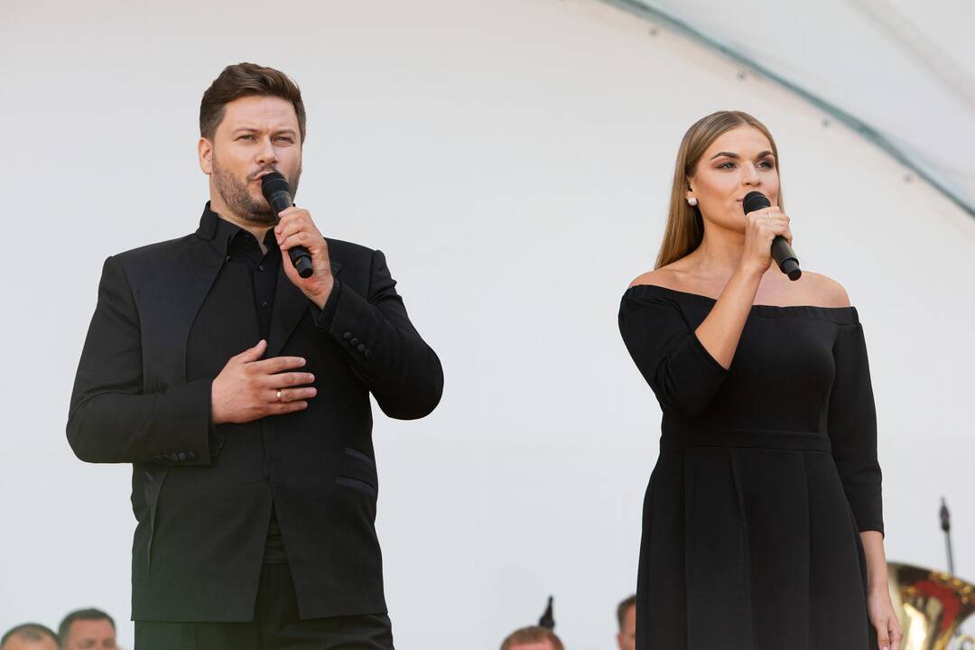 Šventinis koncertas Daukanto aikštėje