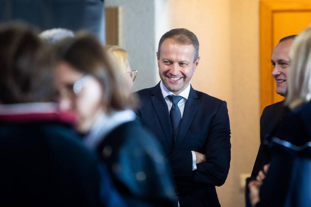 D. Misiūno inauguracijos ceremonija