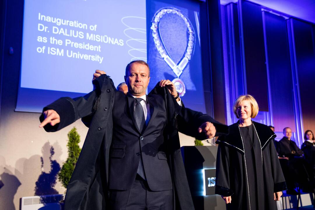 D. Misiūno inauguracijos ceremonija