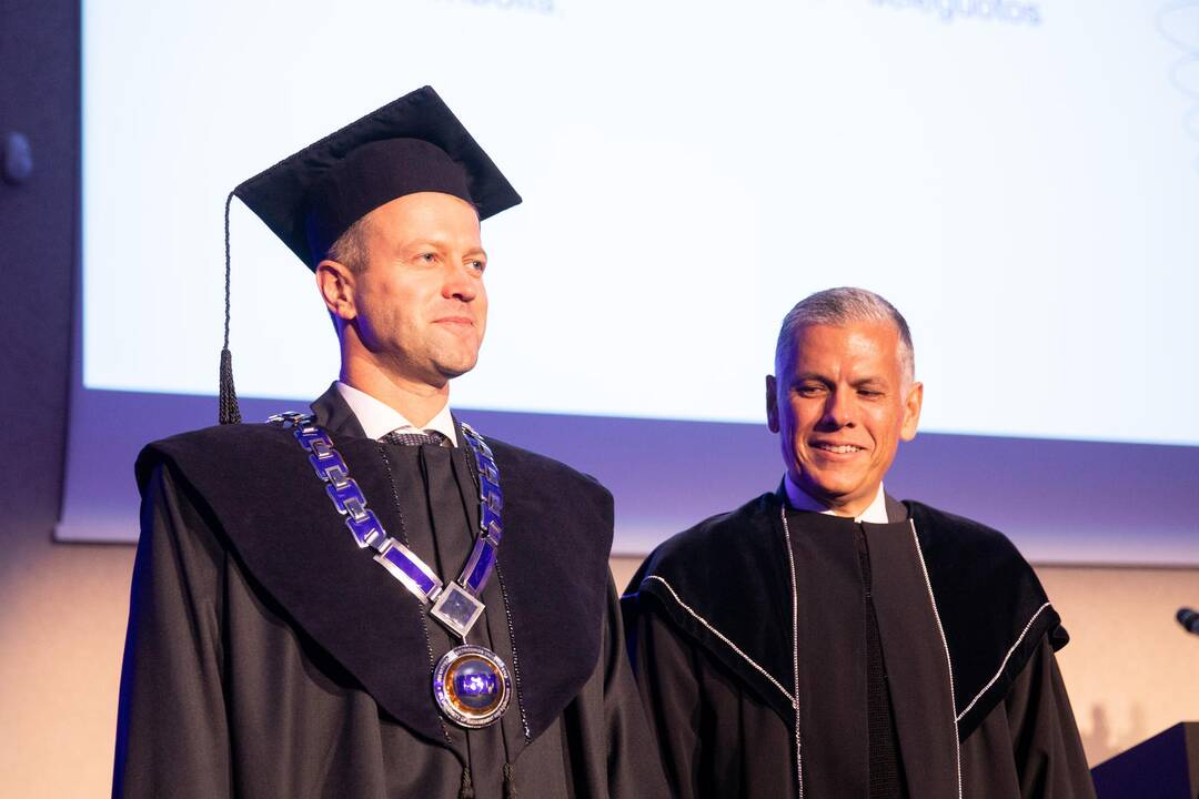 D. Misiūno inauguracijos ceremonija