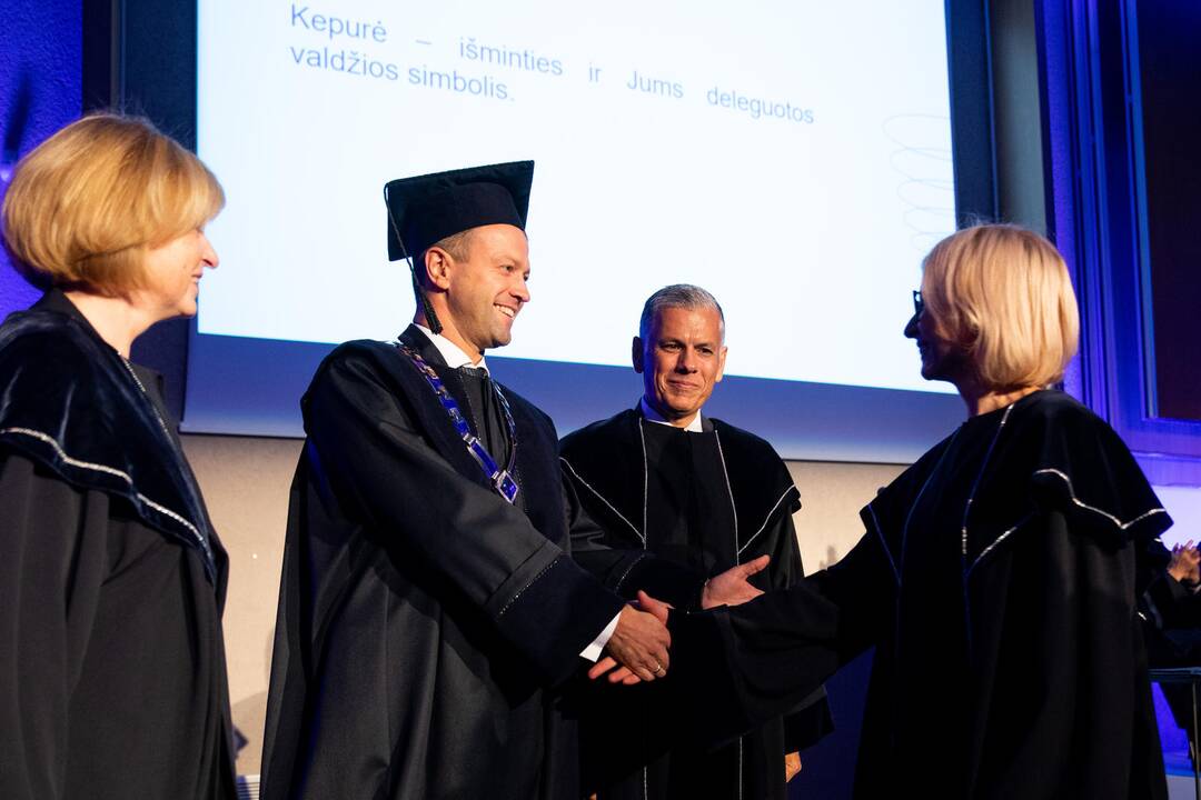 D. Misiūno inauguracijos ceremonija