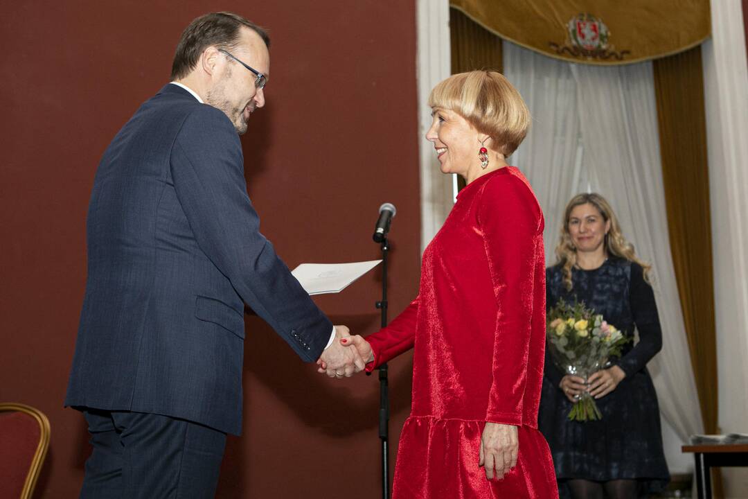 Įteiktos Kultūros ministerijos premijos