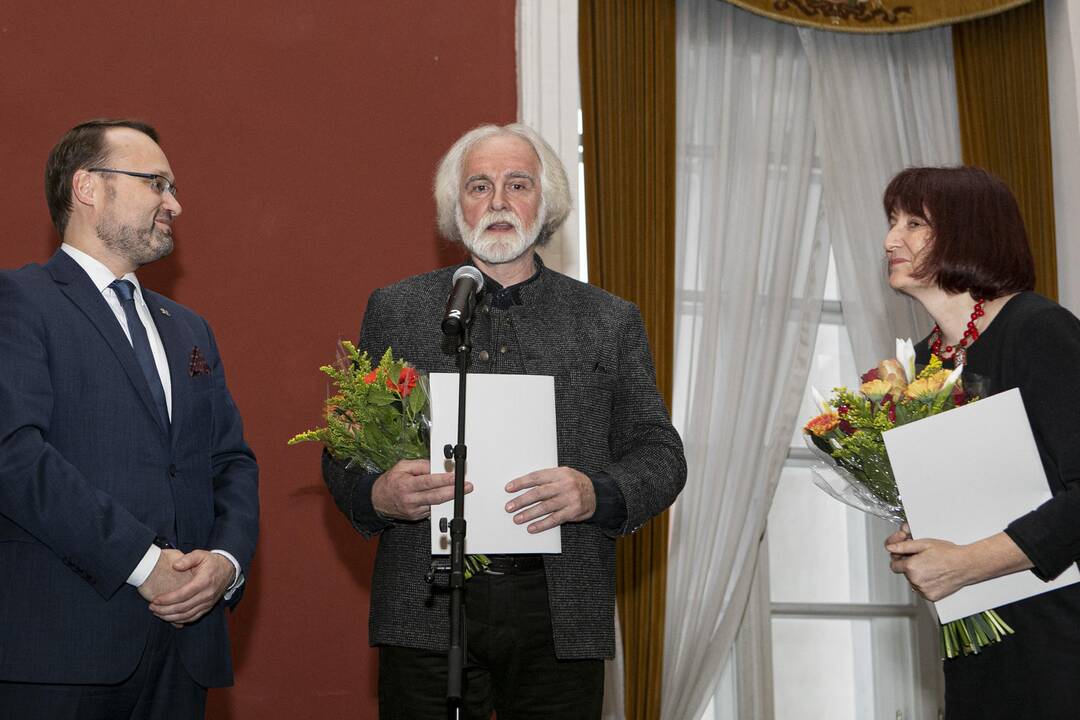 Įteiktos Kultūros ministerijos premijos