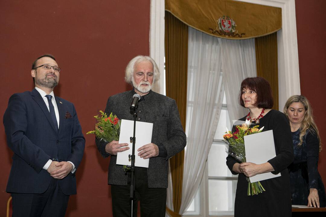 Įteiktos Kultūros ministerijos premijos